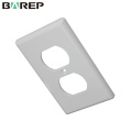 Las placas de interruptor eléctrico gfci blanco faceplate impermeable placa cubre